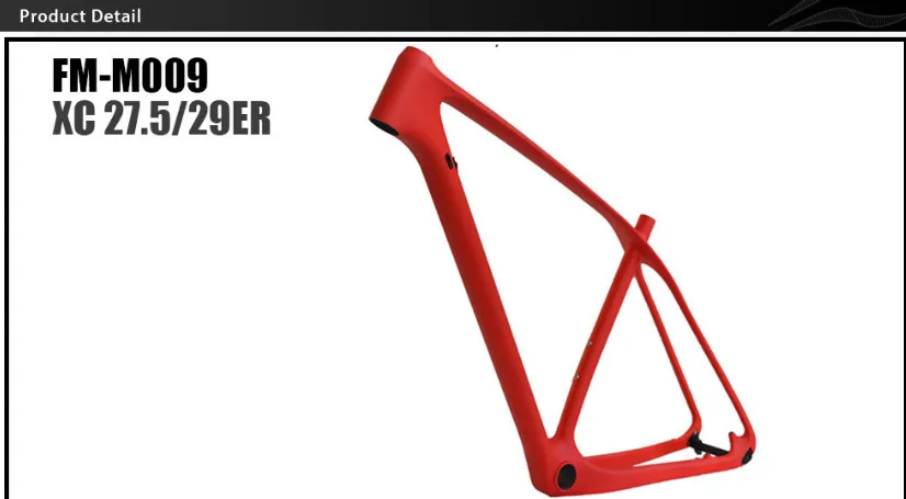 Excellent 2017 Tideace T800 carbon mtb frame 27.5er/29er mtb carbon frame 29 carbon mountain bike frame 142*12 or 135*9mm bicycle fram 17