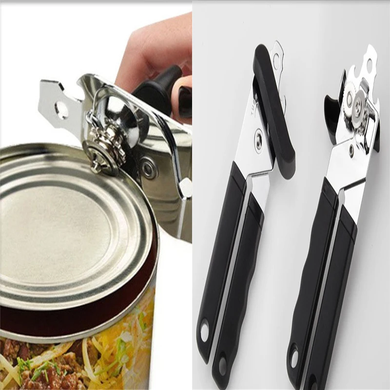 

Multifunctional stainless steel professional manual can opener bottle opener kitchen gadget