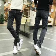 Gray font b Mens b font font b Jeans b font 2017 New font b Men
