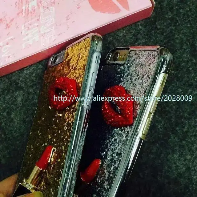 wholesale 100 pcs new case for iphone6 plus protective shell 4 7 5 5 sexy lips