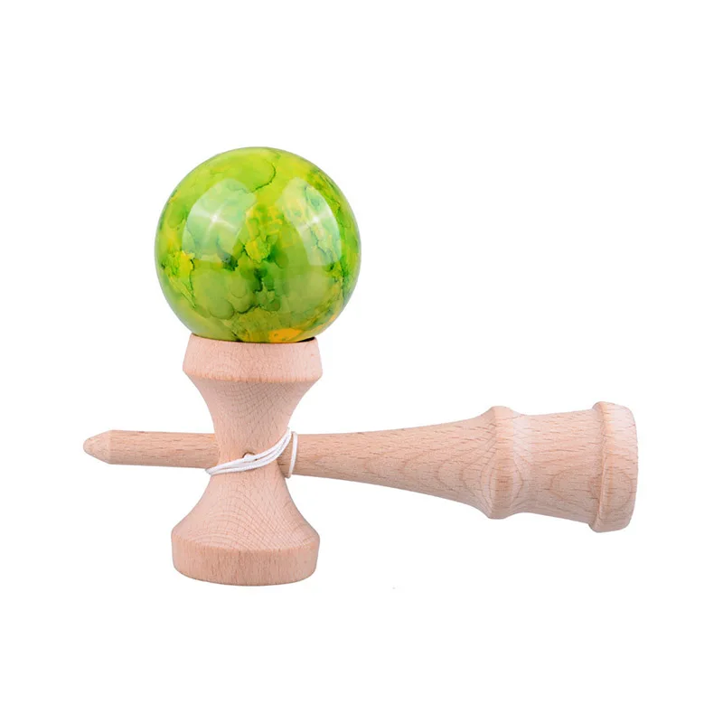 Шар Kendama профессиональная игрушка мраморный цвет Kendama жонглирующие шары игрушки для детей взрослые игры Рождественская игрушка разные цвета