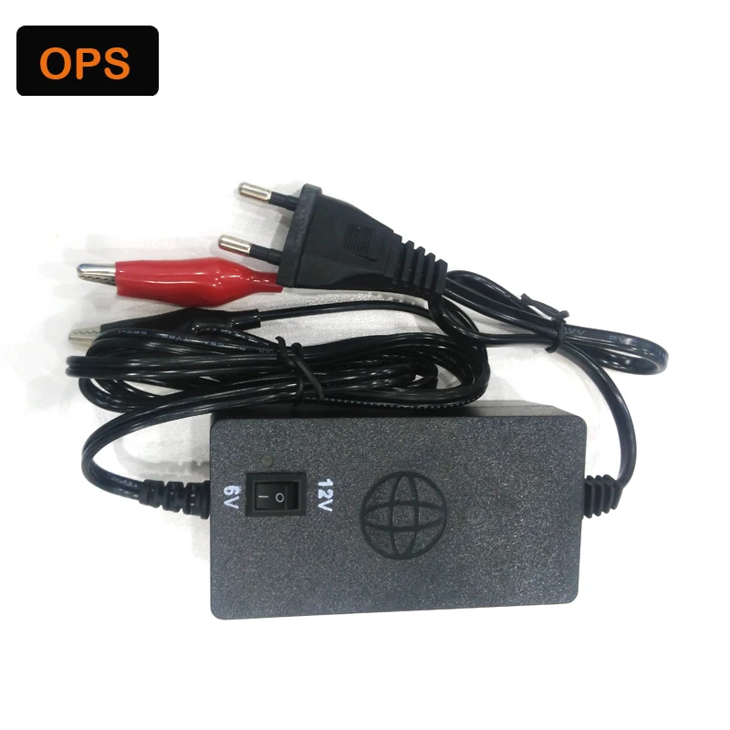 

Car 6V 12V 1A-2A Lead acid battery charger&Automatische smart Lood-zuur batterijen Acculader voor 110V-240V input