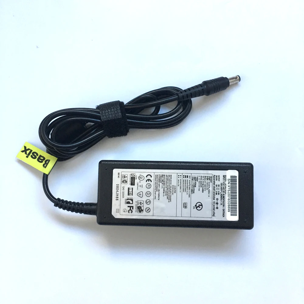 Оригинальный 60W 19V 3.16A адаптер переменного тока зарядное устройство источник