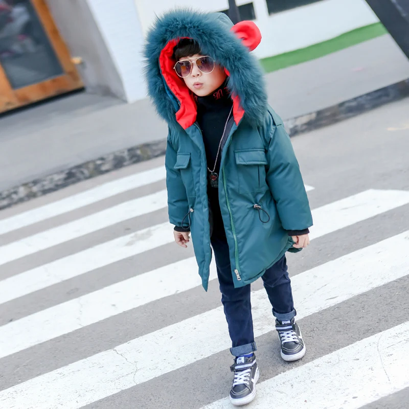 

Boy's winter coat of cotton coat, the new baby coat
