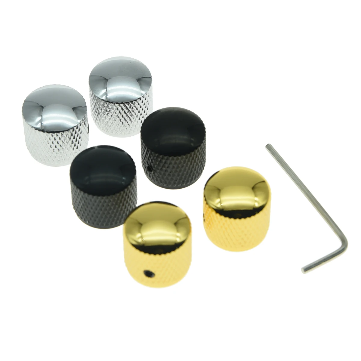 2X Di Alta Qualità Dopro 20Mm Vite Precision Bass P Bass Guitar Dome Manopole Di Basso Elettrico Manopole Per Fender