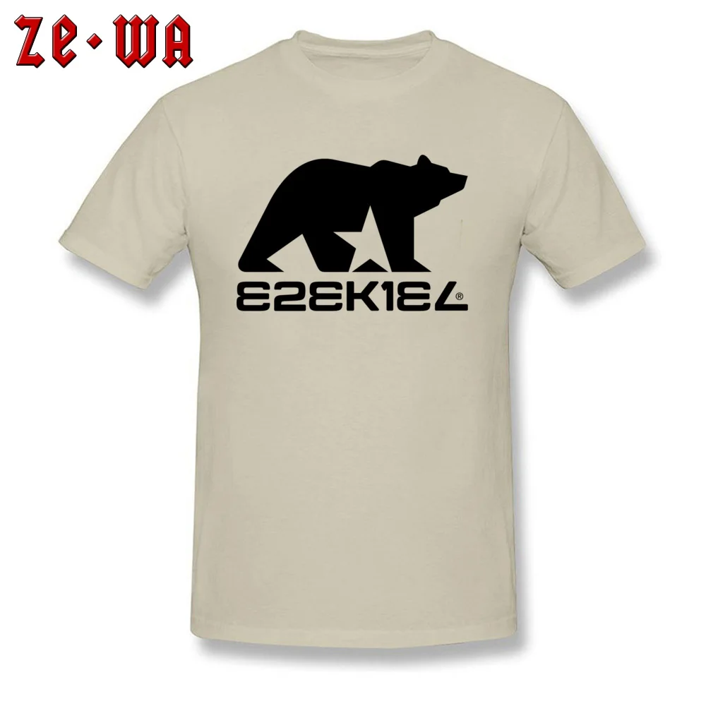 Ezekiel Funny Young T Shirt Crew Neck Short Sleeve 100% Cotton Tops Shirt Custom Tshirts Top Quality Ezekiel beige