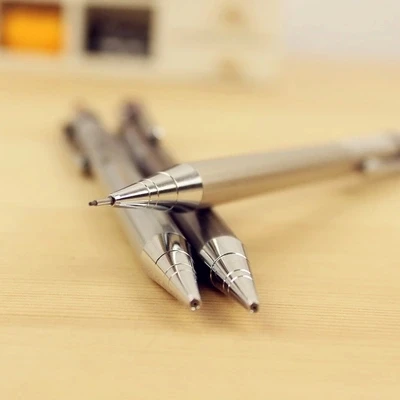 

New hot 2015 Authentic Chenguang 0.5mm mechanical pencil MP 1001 metal mechanical pencil pupils stationery free shipping
