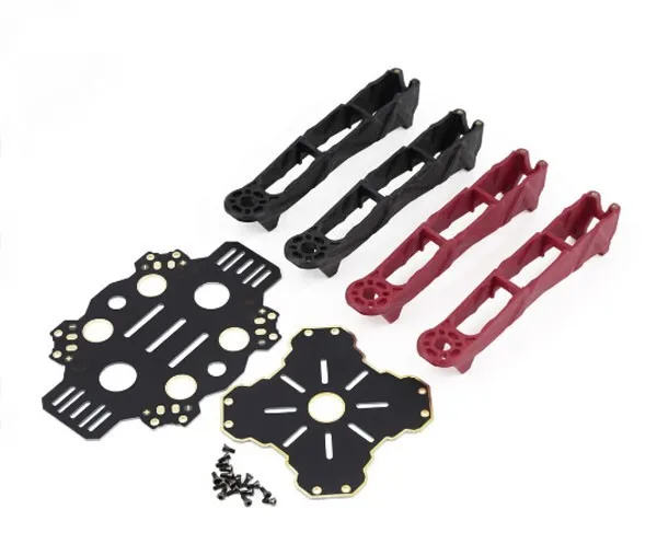 

FPV Cross Frame HMF Totem Q380 380mm 4 Axis mini Quadcopter Frame Light Weight High Strength Batter than F330