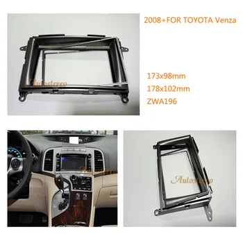 

Autostereo Top Quality Car Frame Auto Radio Fascia for Toyota Venza 2008+ Stereo Facia CD Trim Installation Kit