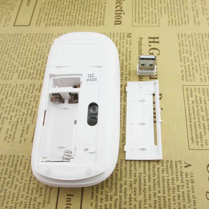 Эргономичная USB Беспроводная тонкая мышь с сенсорной полоской, Волшебная прокрутка 2,4G 1200 dpi, оптическая мини-мышь для Apple, ноутбука, настольного ПК