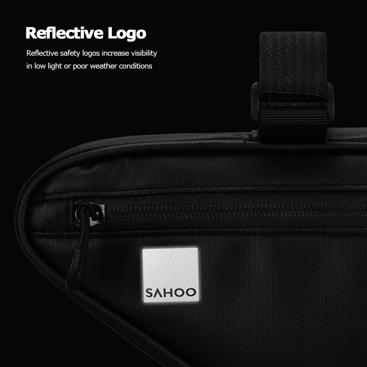 Sahoo Travel Series 122057 Mountain Road Cycling Bike Bicycle Top Tube Front Frame Triangle Bag Pouch Pannier Pouch Pack
