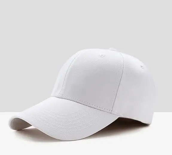 Черный Повседневное шапки - Цвет: Белый