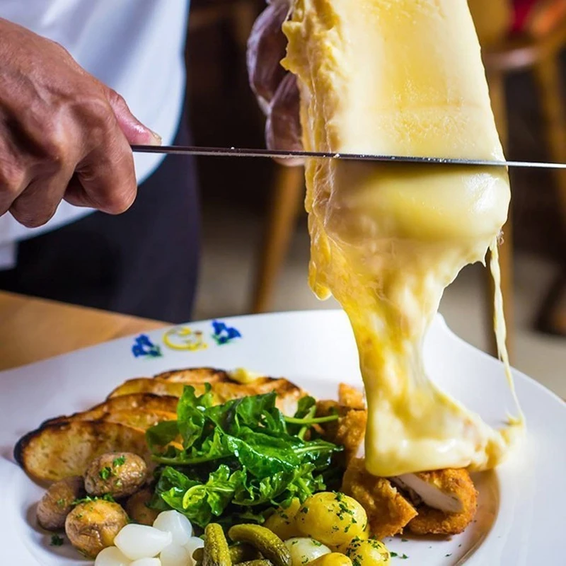 Терка терка для сыра raclette антипригарная кухонная утварь 220 В 650 Вт|Кухонные
