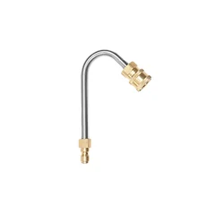 Высокого давления пистолет для мойки авто удлинитель палочка 1/" быстрый разъем для мытья автомобиля Лэнс Замена u-образный чистый стержень