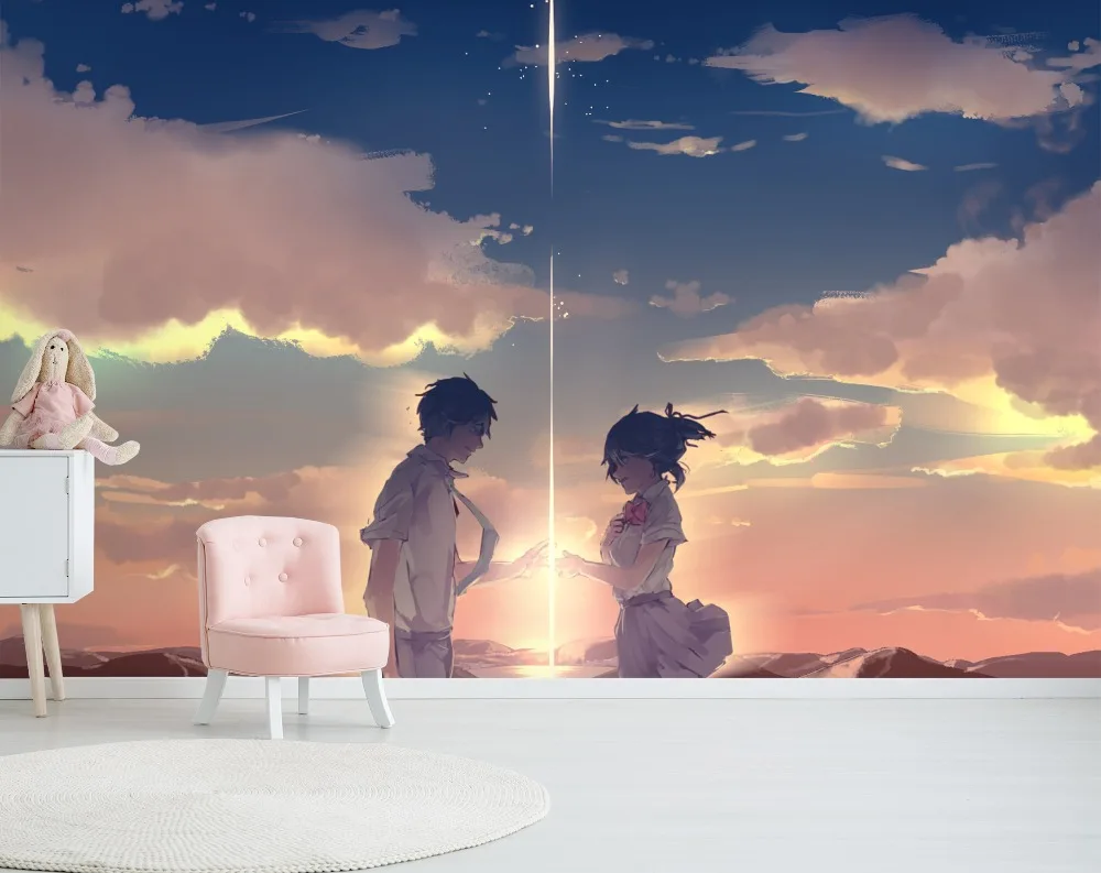 [Самоклеющиеся] 3D ваше имя милый чехол плакат 22 Японии аниме обои росписи стены печати настенные наклейки