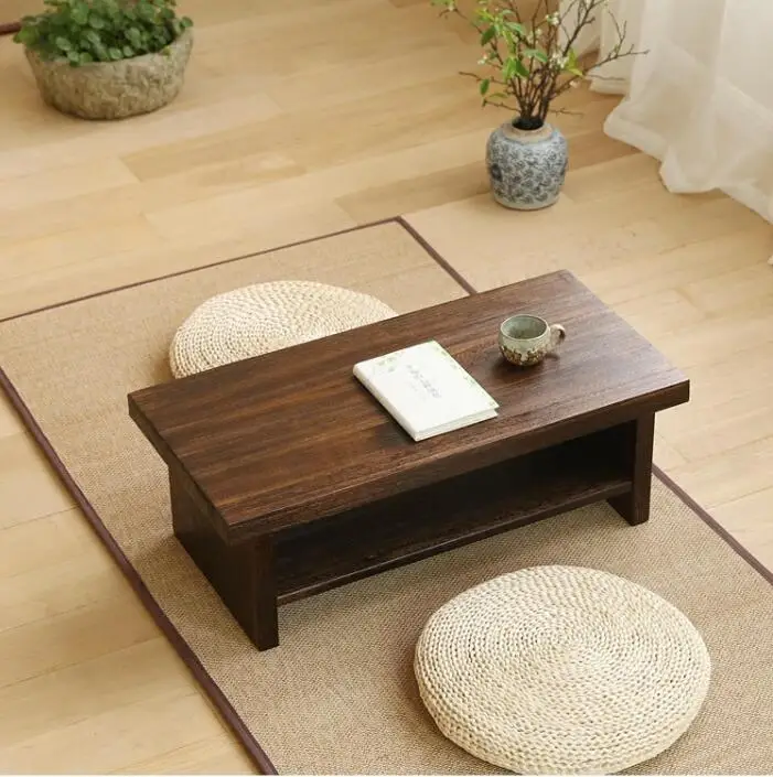 Oriental Antique Furniture Design Japanese Floor Tea Table Rectangle 80*39cm Living Room Wooden Low Coffee Center Table Wood Oriental Antique Furniture Design Japanese Floor Tea Table Rectangle 80*39cm Living Room Wooden Low Coffee Center Table Wood