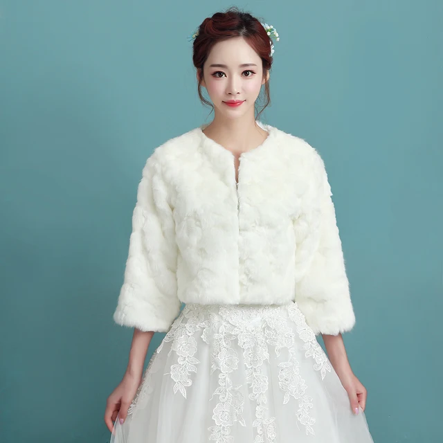 Alta Calidad Caliente Del Invierno De Piel Falsa De Novia De La Boda Wraps Bolero De La Boda Chaqueta 2016 Escudo Nupcial Sc18 En Boda Chaquetas Wrap De Bodas Y Eventos