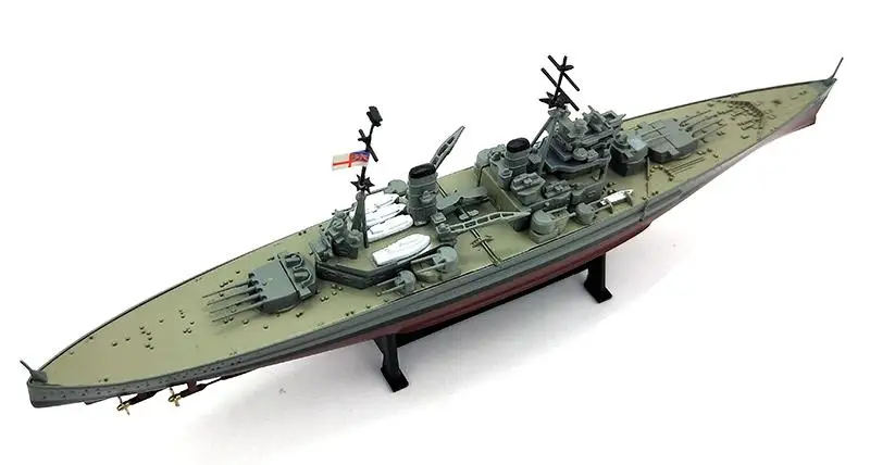 WWII battleship HMS Prince of Wales литая модель 1/1000 корабль