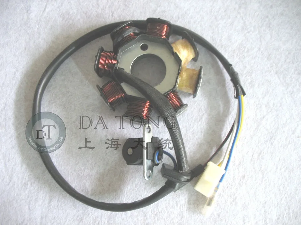8 Coil Stator Magneto Alternator Stator For Chinese GY6 50cc 80cc 139QMB Scooter Honda Yamaha ATV Motorcycle Moped Spare Part|stator coil|alternator voltsstator assy - AliExpress | Gy6 8 Coil Stator Wiring Diagram | | AliExpress