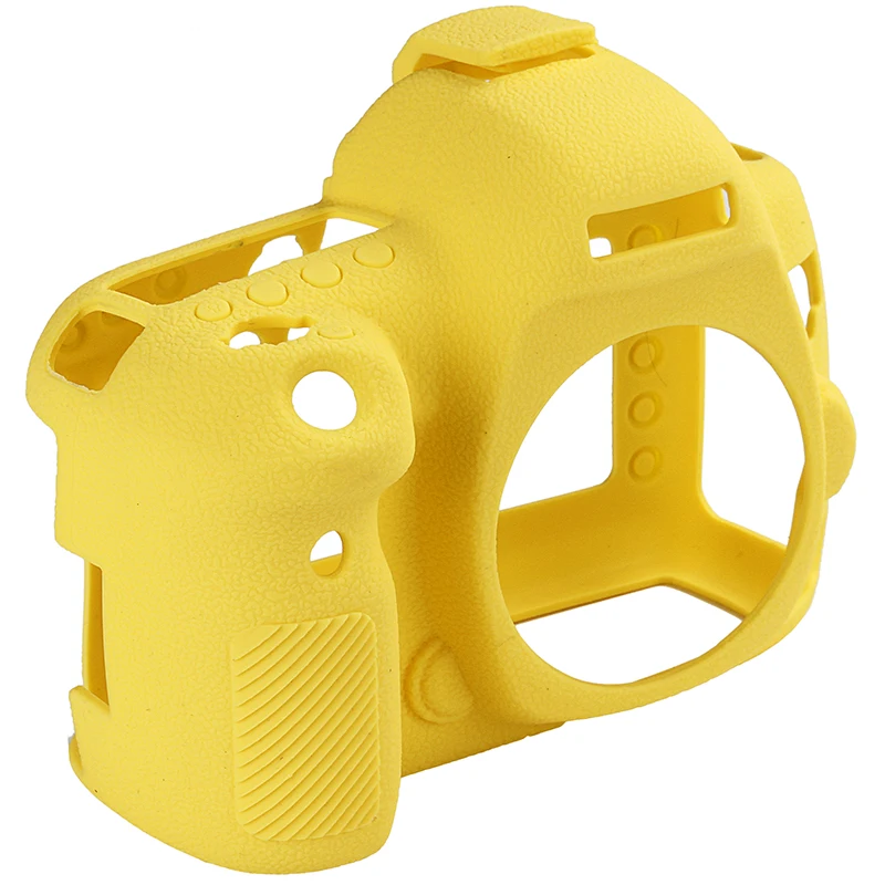 Soft Silicone Rubber Camera Protective Body Case Skin For Canon 5D4 5D Mark IV DSLR Camera Bag protector cover Drone Bags
