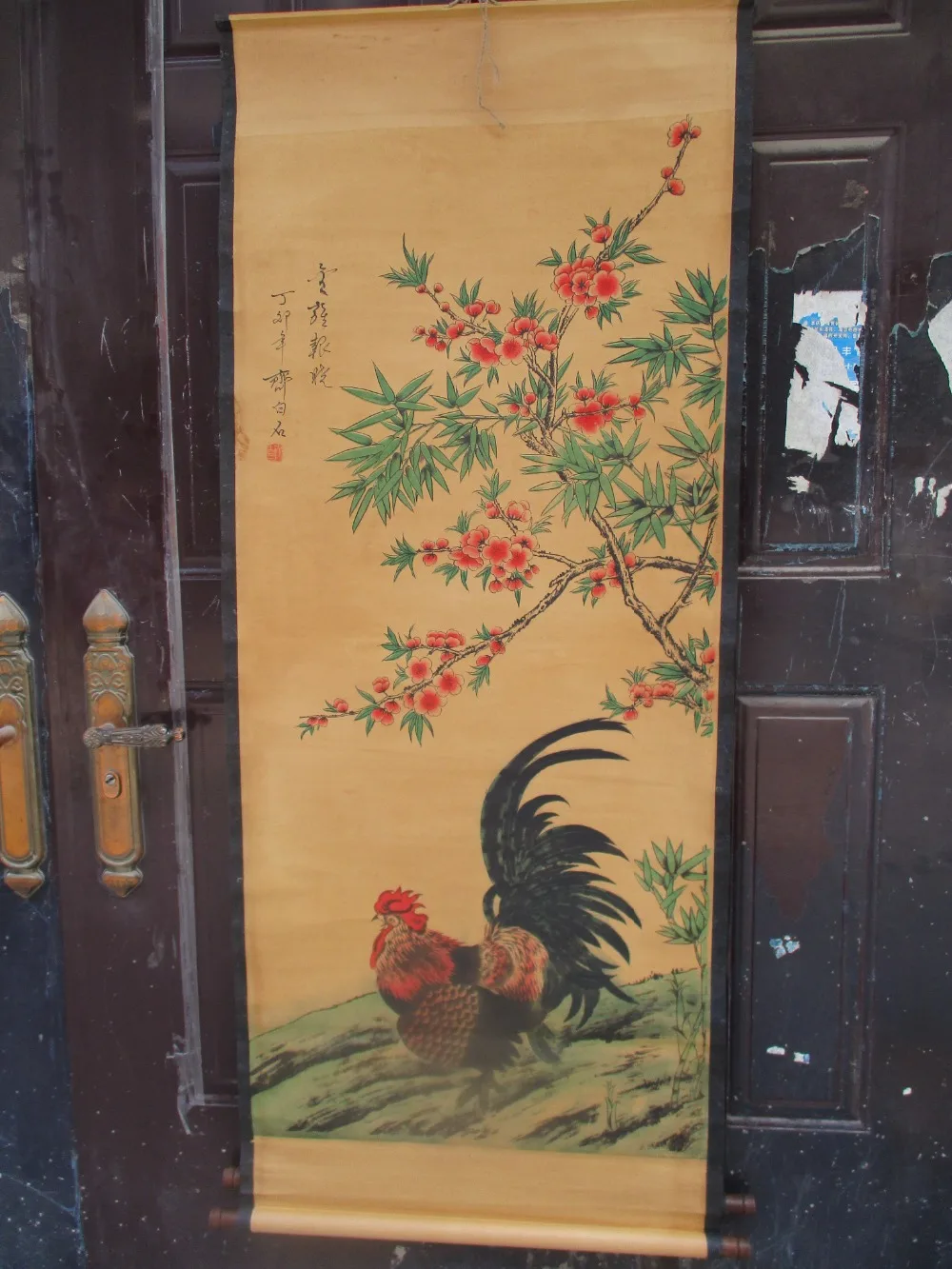 Koleksi Rumah Dinding Dekorasi Lukisan Cina Old Kertas Gulir