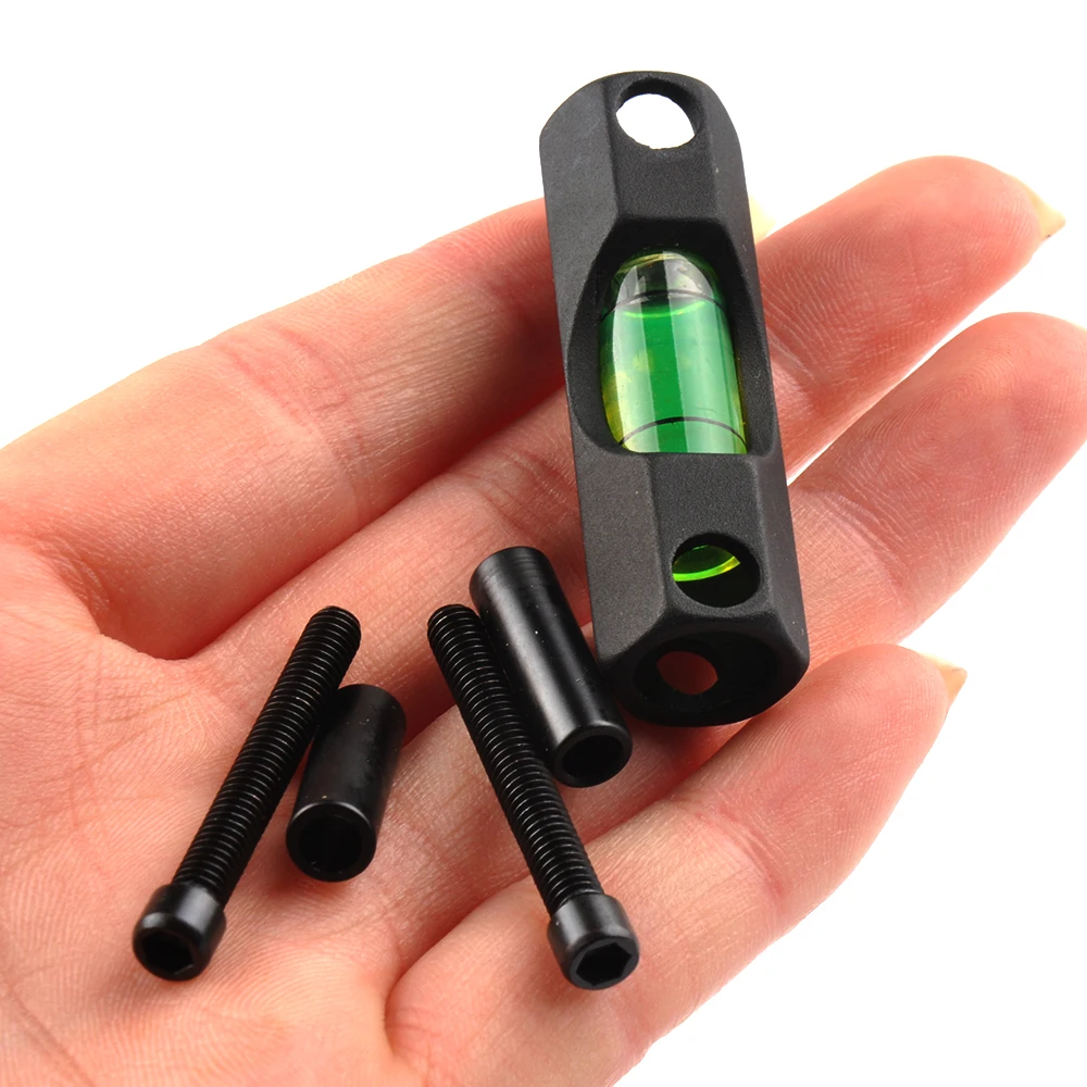 

Alloy Spirit Scope Level Tool Balance Beads Counterpoise 25.4mm/30mm Ring Mount Rifle Airsoft Scope Laser Holder Accessory