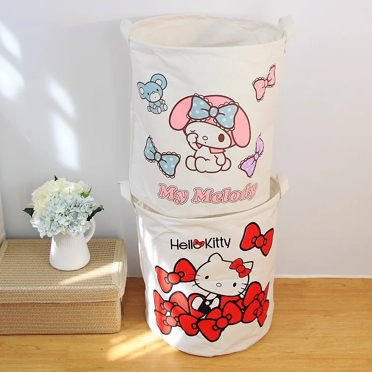 40x50 см большой рисунок Hello Kitty корзина для белья холст мешок стирки препятствуют