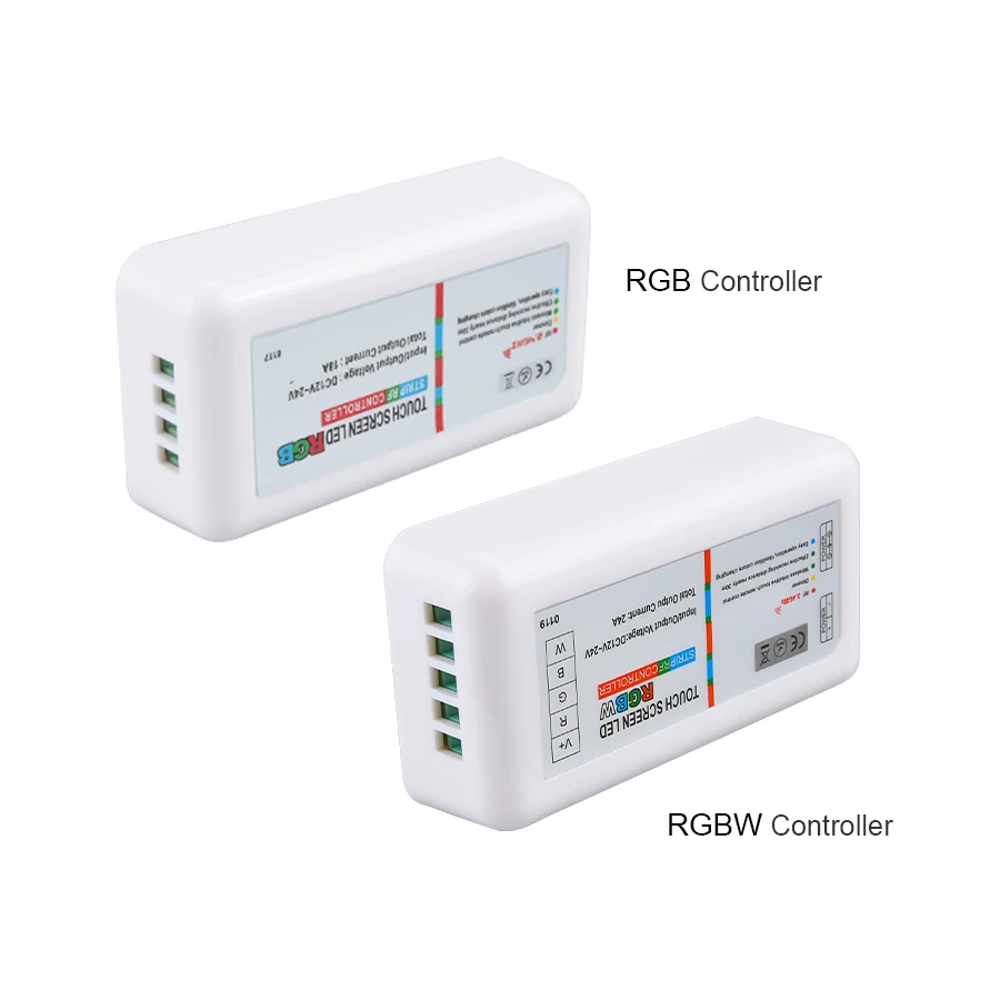 EeeToo сенсорный экран LED RGB/RGBW контроллер 2 4G DC 12 24V Беспроводной RF пульт
