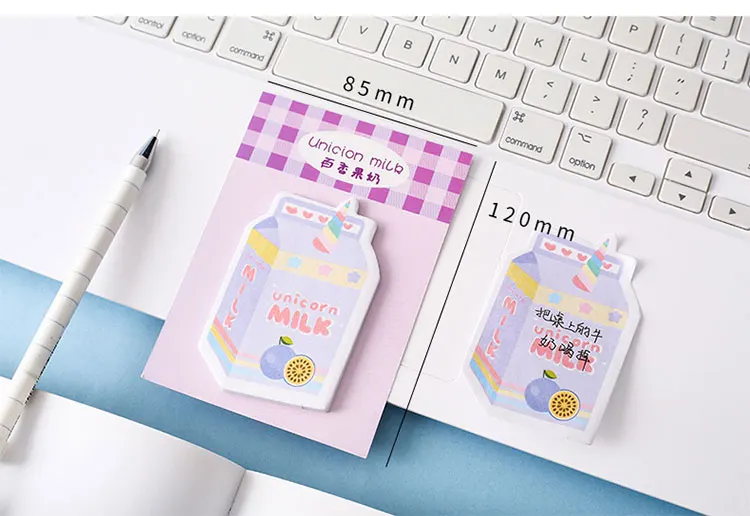 Kawaii Rainbow jar sticky notes memo pad Еженедельный план почтовые принадлежности Школьные принадлежности планировщик этикетки наклейки