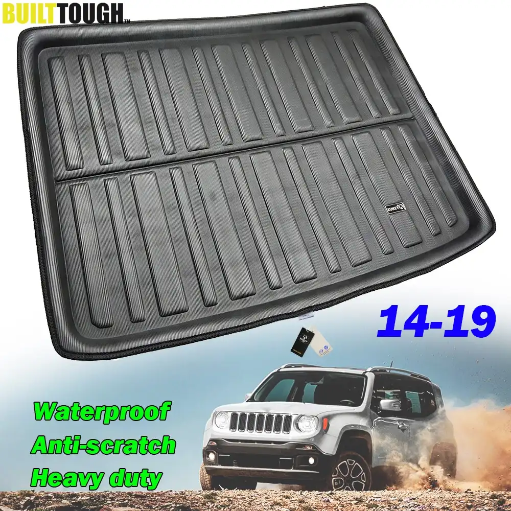 Jeep Renegade 15 de goma Estera de arranque en Coche Forro Protector de cubierta