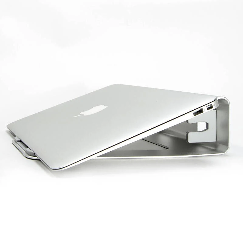 Алюминиевый сплав ноутбук поддержка подставка держатель для Macbook Air Pro PC роскошный Настольный портативный металлический компьютер вертикальный кронштейн