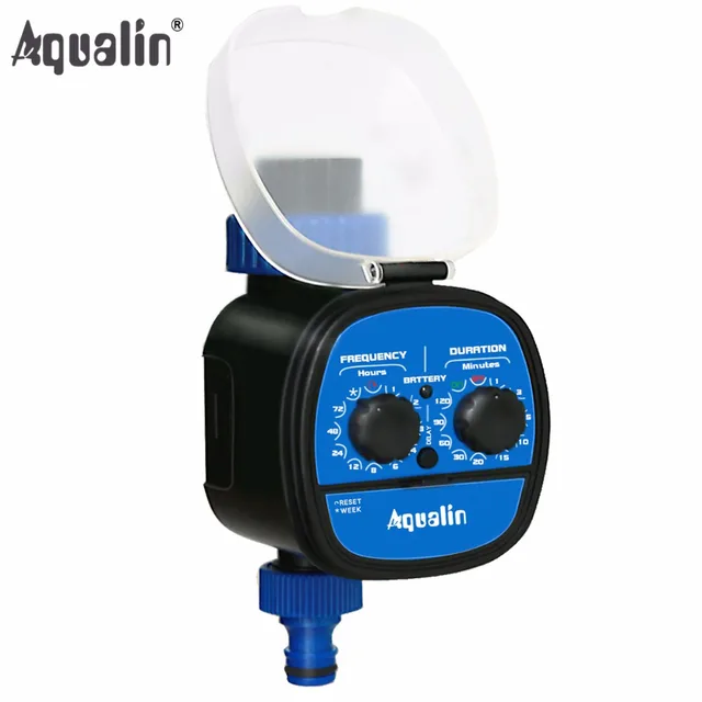 High Strength Waterproof Ball Valve Electronic Automatic Water Timer Garden Home Irrigation System  With Delay Function #21049