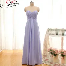JAEDEN A Line Bridesmaid Dresses Floor Length Chiffon Off the Shoulder Elegant Pleat E093 Sweetheart Party Dresses 2017