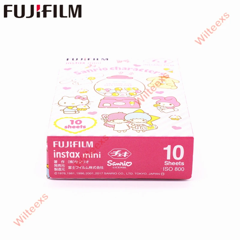Fujifilm Fuji Instax Mini 8 SANRIO персонажи пленка 10 листов для 7 8 9 50 s 7 s 90 25 поделиться SP-1 SP-2 мгновенных камер