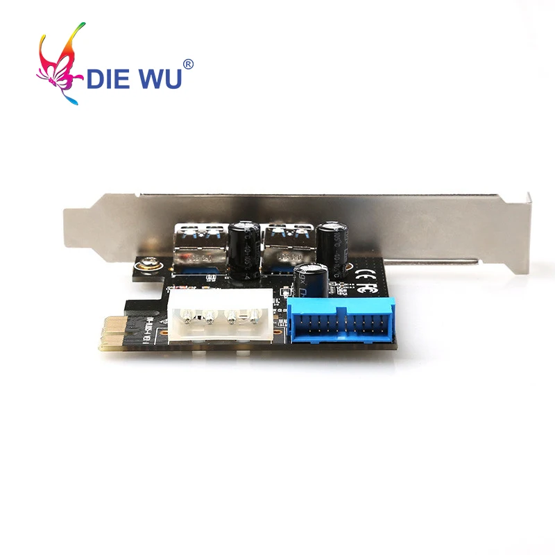 Карта расширения USB 3.0 PCI E 2 порта 3 0|Платы расширения| |