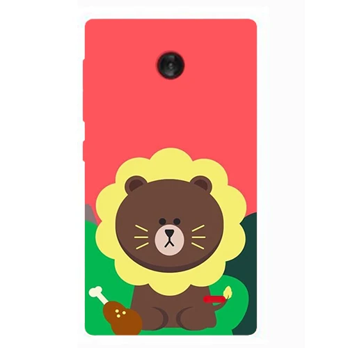 Оригинальный чехол для Nokia X с двумя SIM картами модель A110 жесткий пластиковый