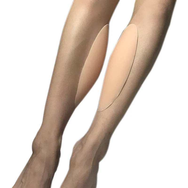 

1Pair Silicone Leg Correctors Pads Self-adhesive Silicone Leg Onlays for Crooked Thin Legs Body Beauty Personal Health Care