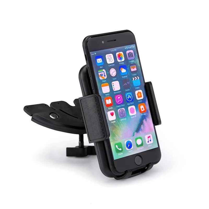 Автомобильный держатель для смартфона с CD слотом мобильного телефона GPS Iphone Samsung