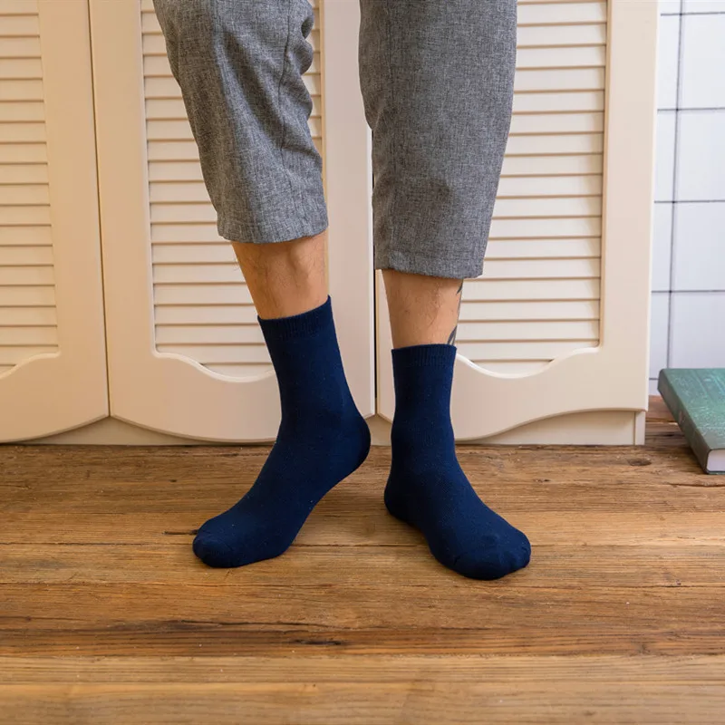 

1 Pair Winter Socks High Quality Men's Cotton Breathable Sock Thicken Towel Hemming Keep Warm Male Thick Thermal Sock Calcetines