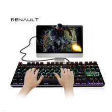 USB powered coolbaby K70 высококлассная игра выделенная цветная подсветка компьютерная игра механическая клавиатура