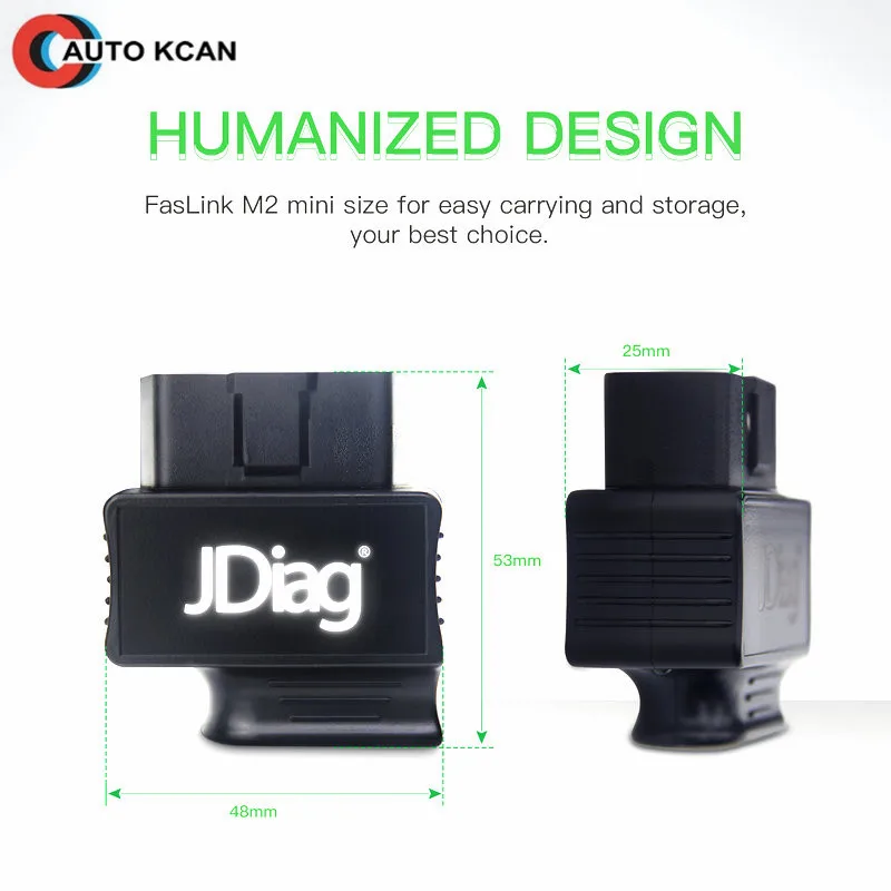 

Bluetooth Scanner Car Diagnosis JDiag FasLink M2 Platinum OBD 2 Code Reader ABS SRS Transmissiion