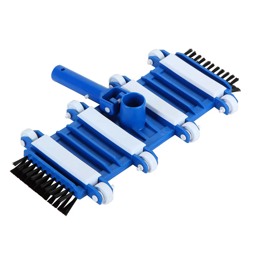 Swimming Pool Flexible Vacuum Head with Brush Cleaner Pond Spa Sewage