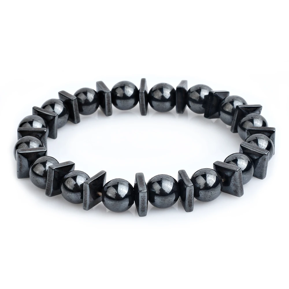 Twisted Magnet Health Slim Bead String Jewelry Biomagnetic Bracelet For Men And Women magnetic bracelet