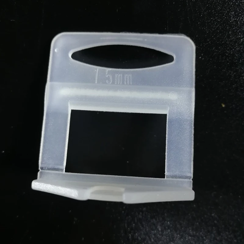 

500x Tile Leveling System Levelling Clips For Wall Floor Tile Spacer 1.0/1.5/2mm