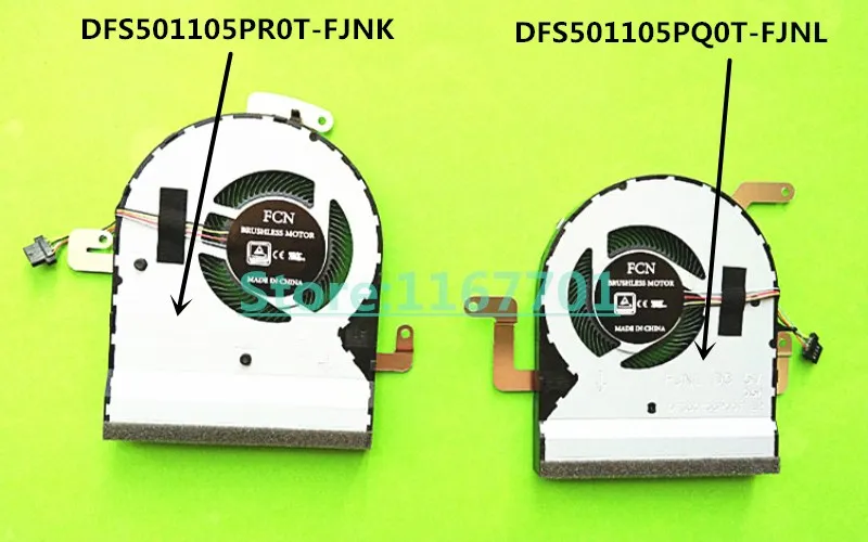 Asus N580 N580VD NX580V NX580VD X580VD DFS501105PR0T-FJNK DFS501105PQ0T-FJNL 