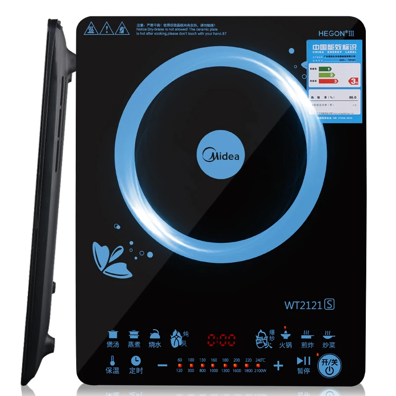 Home Fondue Induction Cooker Ultrathin touch screen electric stove high