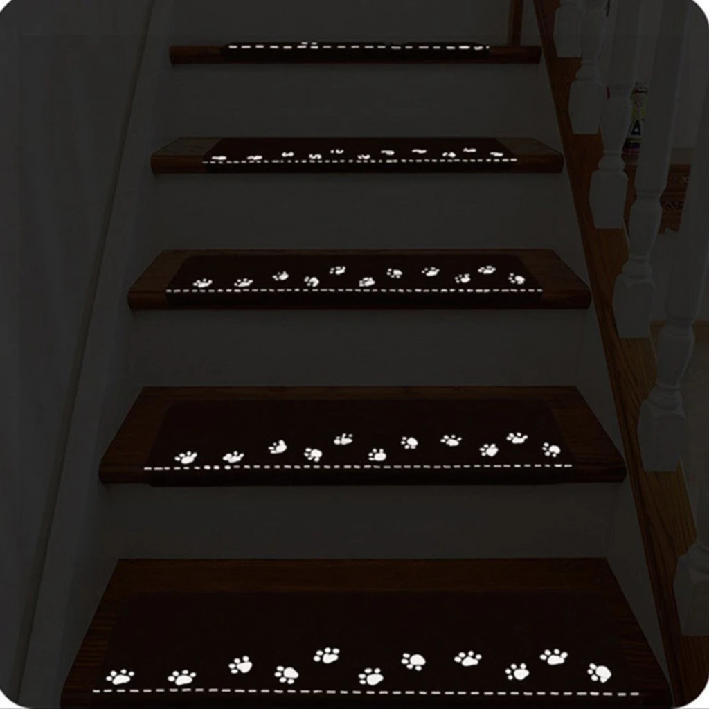 Stair Case Treads Mat Stair Step Mats Indoor Carpet Area Rug Safty Night Luminous Design for Children Kids Stair Case Treads Mat Stair Step Mats Indoor Carpet Area Rug Safty Night Luminous Design for Children Kids