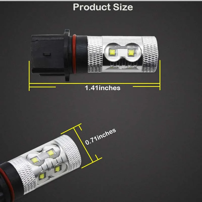 Gtinthebox 2 шт. 10 SMD чипы CANbus без ошибок P13W светодиодный лампы для 2008 2012 Audi A4 Q5 B8 S4