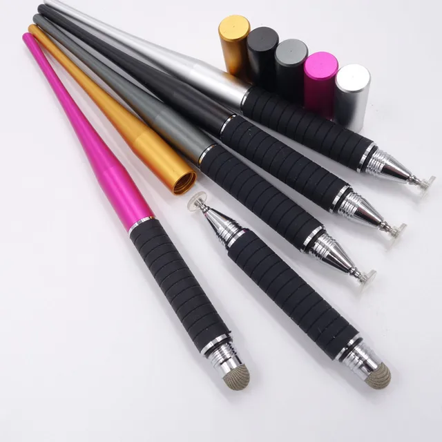 2 In 1 Multifunction Fine Point Round Thin Tip Touch Screen Pen Capacitive Stylus Pen for All Pad and Smart Phone 2 In 1 Multifunction Fine Point Round Thin Tip Touch Screen Pen Capacitive Stylus Pen for All Pad and Smart Phone