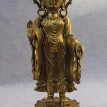 Xd 003101 11 Тибет Бронзовый 24 К Золото Trantrism Gild Буддизм Будда Шакьямуни Статуя